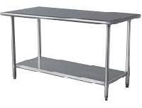 stainless steel working table