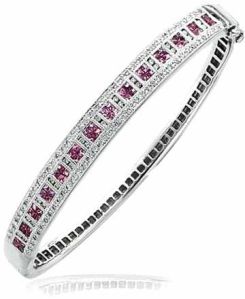 Ldb-11 Gold Diamond Bangle