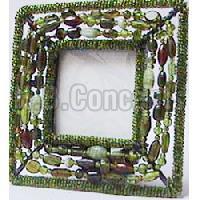 Beaded Picture Frame Pfz-0219