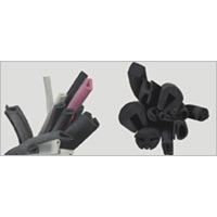 Erp-02 extruded rubber parts