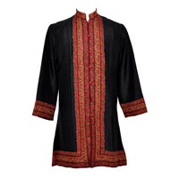 Ladies Handmade Silk Long Coats