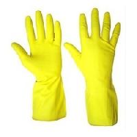 rubber industrial gloves