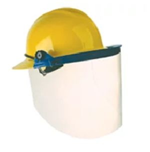 Hard Hat Mounted Face Protection helmet