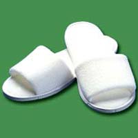 3mm  Open Toe Disposable Terry Towel Slippers