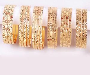 designer gold bangles