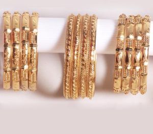 designer gold bangles