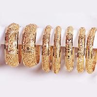 Kada Series Gold Bangles