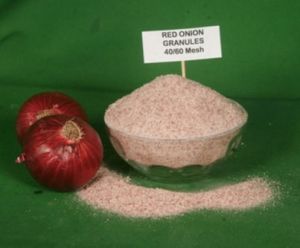 Dehydrated Red Onion Granules