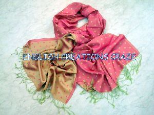 Silk Cashmere Woven Scarves