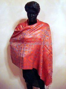 Silk Jacquard Scarves - SJ-26