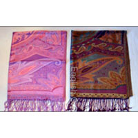 Silk Jacquard Stoles - SJ-63 Cols