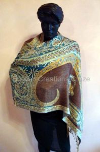 Viscose Jacquard Shawl