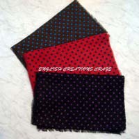 Wool Dot Printed Scarves