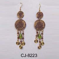 Brass Earring Antique (CJ-8223)