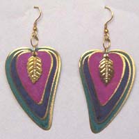 Brass Earring Antique (CJ-8287)