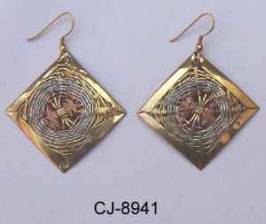 Brass Earring (CJ-8941)