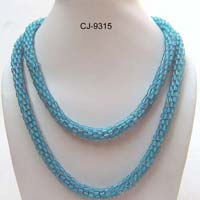 Glass Bead Necklace (CJ-9315)