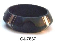 Wooden Bangle Antique (CJ-7837)