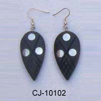 Wooden Earring (CJ-10102)