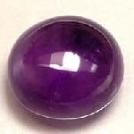 African Amethyst Cabochon Round