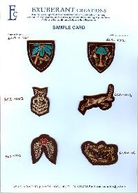 Bullion Wire Badge (ECB-1101-06)