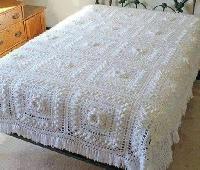 Crochet Bed Sheet 04