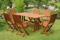 wooden outdoor furniture