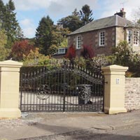 Granite Gate Post