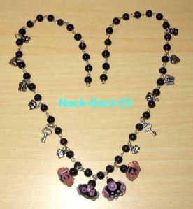 Glass Bead Necklace - 02