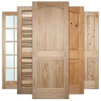 wooden interior door