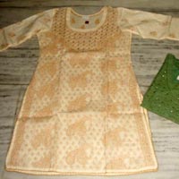 Cotton Embroidered Kurtis