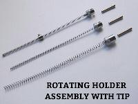 Rotating holder type assembly
