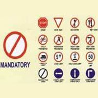 Mandatory Road Signs
