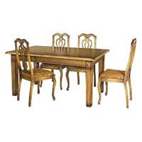 Wooden Dining Table Set Sa-wdts-01