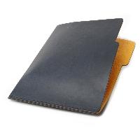 leather office file cover