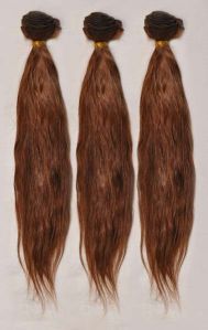 Blonde Weft Hair