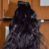 Natural Deep Wavy Indian Weft Hair
