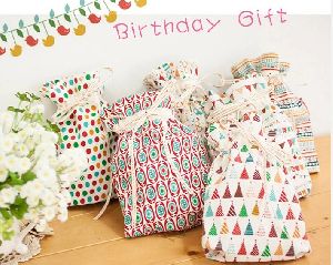 cotton gift bags
