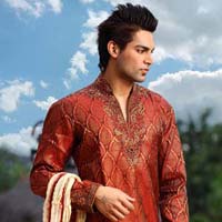 Designer Wedding Kurta Pyjama