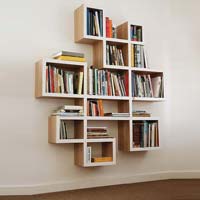 Wooden Bookshelf