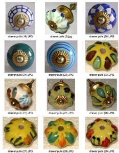 Ceramic Door Knobs