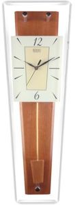 Regulate Glass Wall Clock