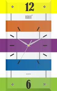 Regulate Glass Wall Clock