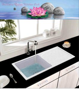 Single Bowl Kitchen Sink With Drainer