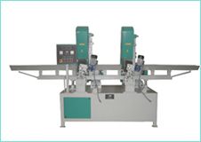 Paper core polishing machine