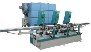 PAPER CORE POLISHING MACHINE 3 STATION