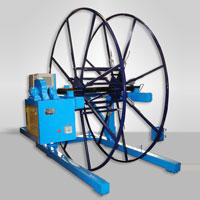 HDPE / PLB Pipe Duct Coiling Machine