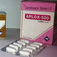 Ciprofloxacin Tablets (Aplox-500)