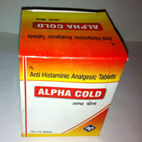 Paracetamol + Caffeine + CPM + Phenylephrine Tablets