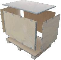 Collapsible / Foldable / Nailless Plywood Boxes - 6 Pieces